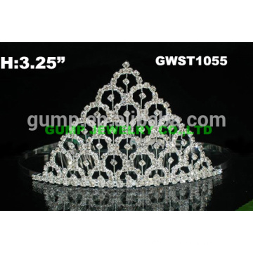 Tiaras de coroa de strass